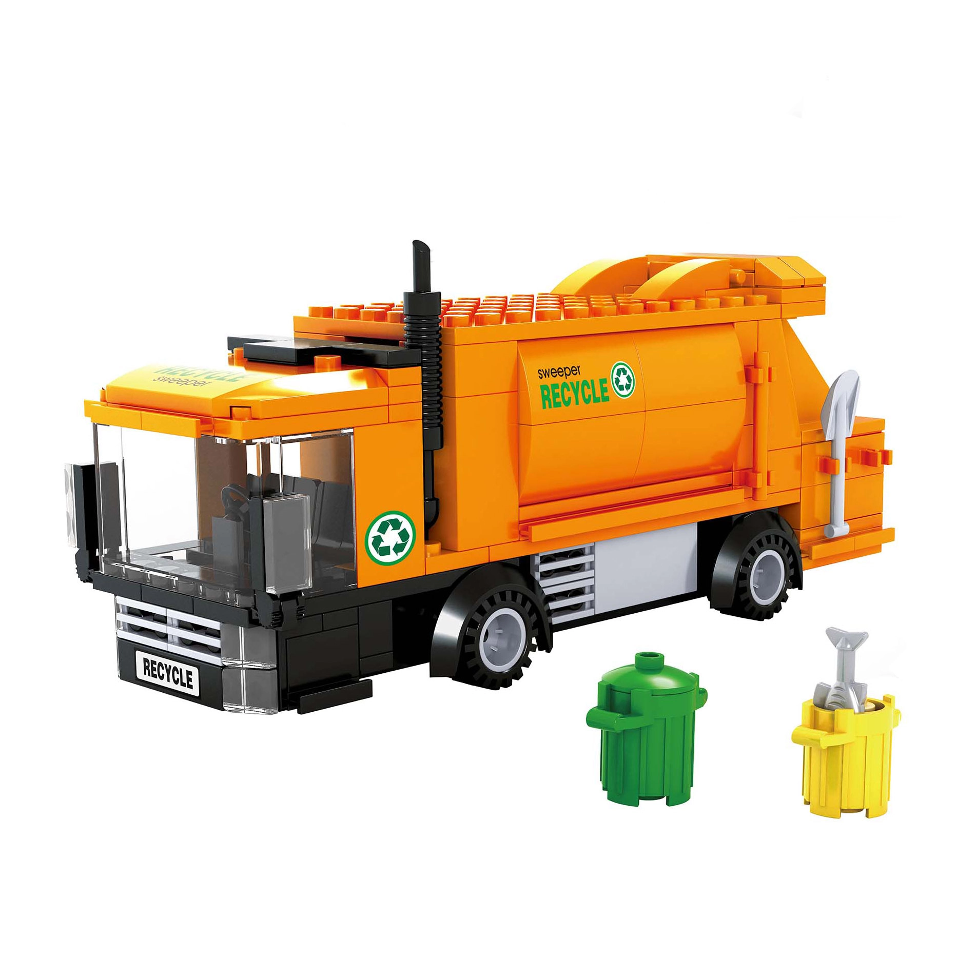 kompatibilní stavebnice bloxo popeláři 209 ks