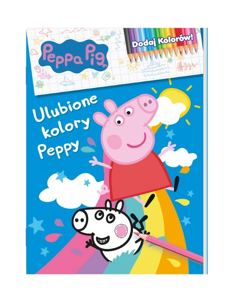 prasátko peppa – přidej barvy 8: oblíbené barvy peppy