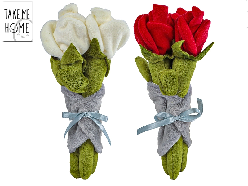 Plyšový svazek růží Take Me Home 22 cm