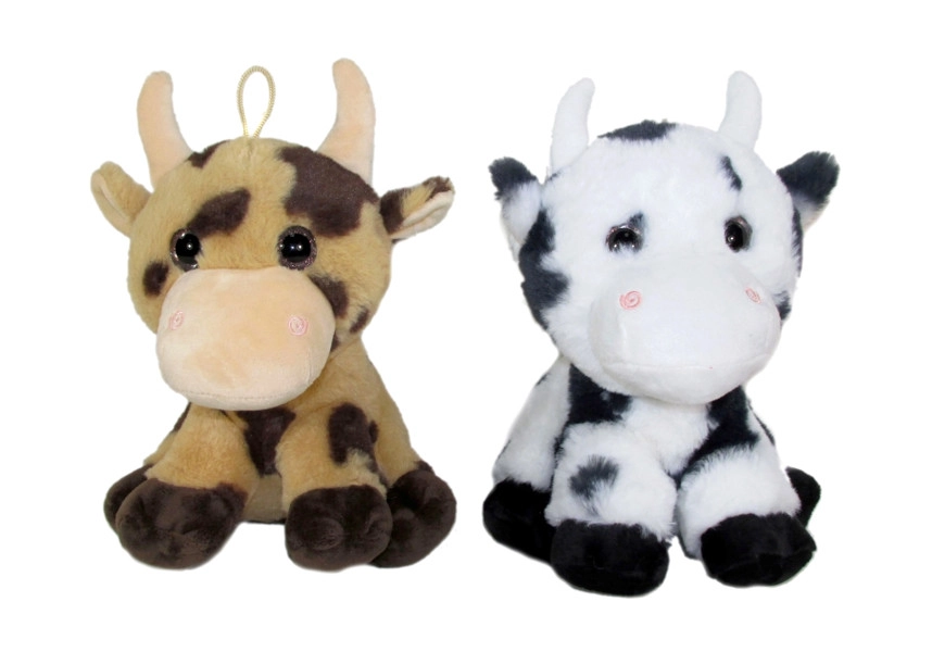 Plyšová kravička 20 cm se zvukem