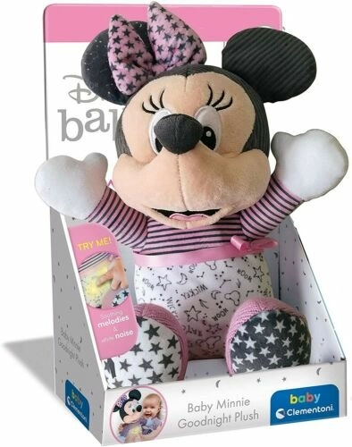 Levně Clementoni Baby Minnie svítící usínáček