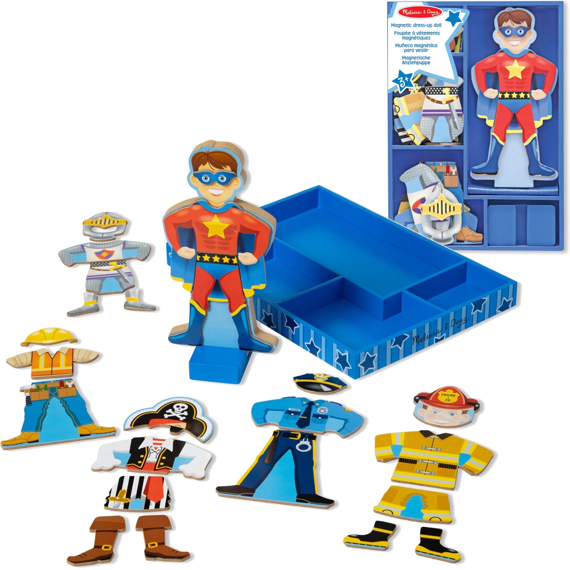 Magnetická dřevěná převlékací hra Billy Melissa & Doug