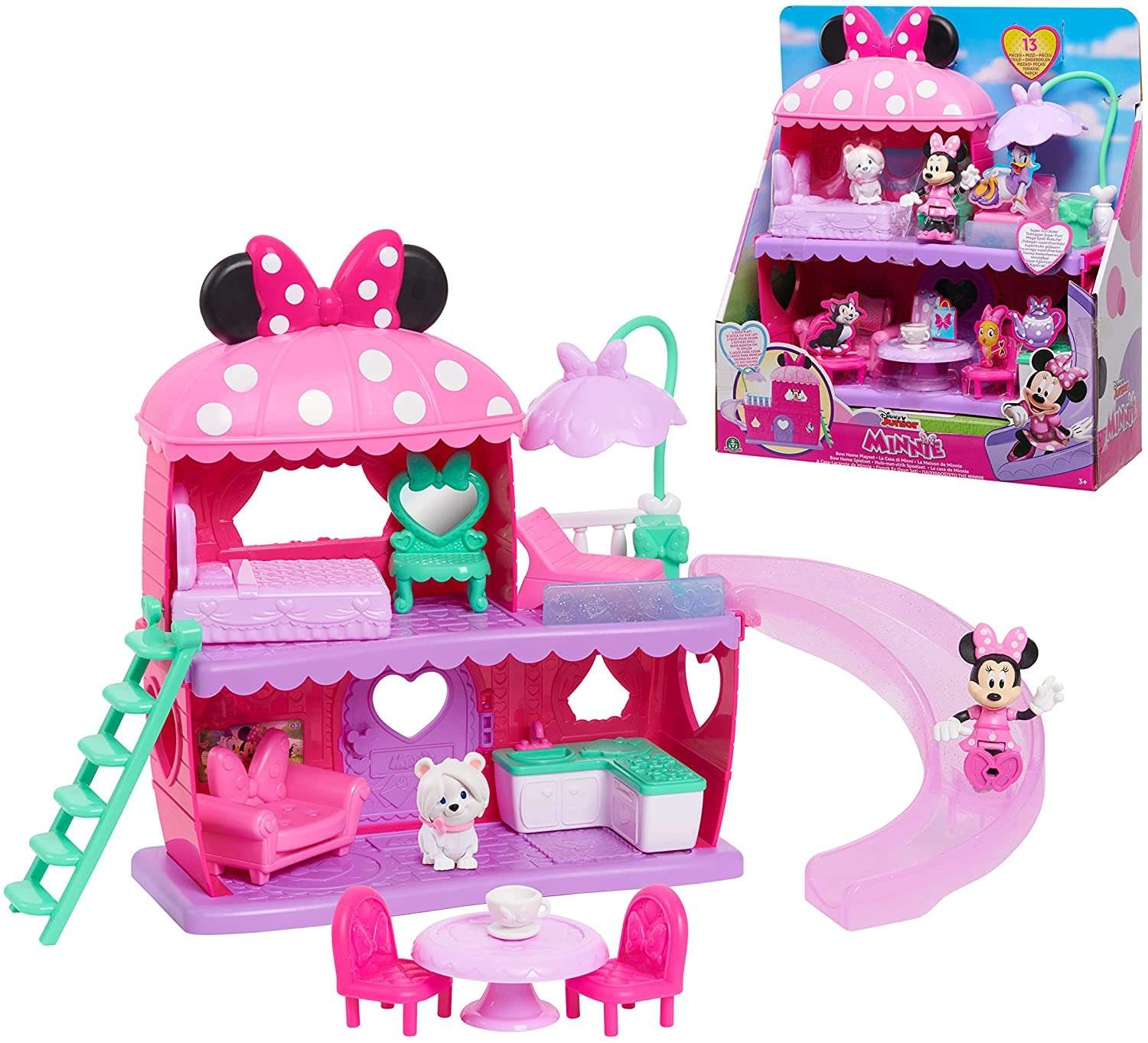Just Play domeček MINNIE MOUSE s figurkami a doplňky
