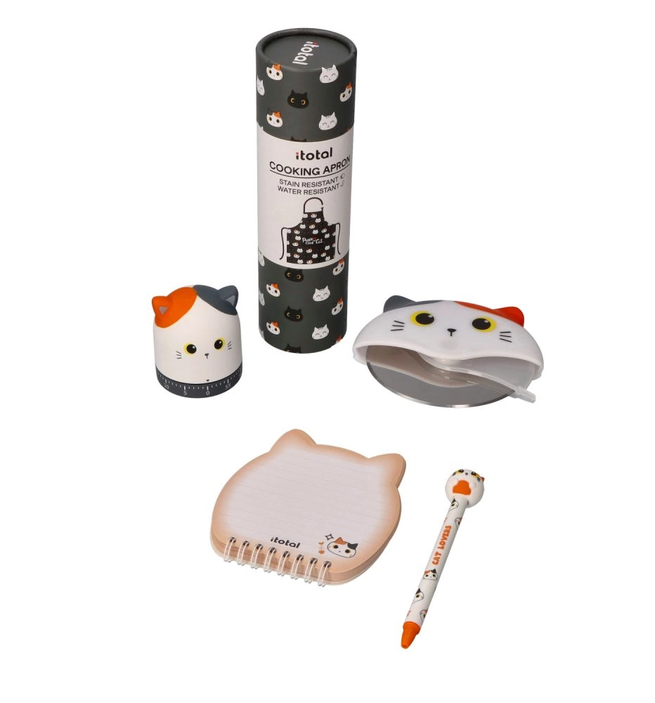 Nůž na pizzu s motivem kočky