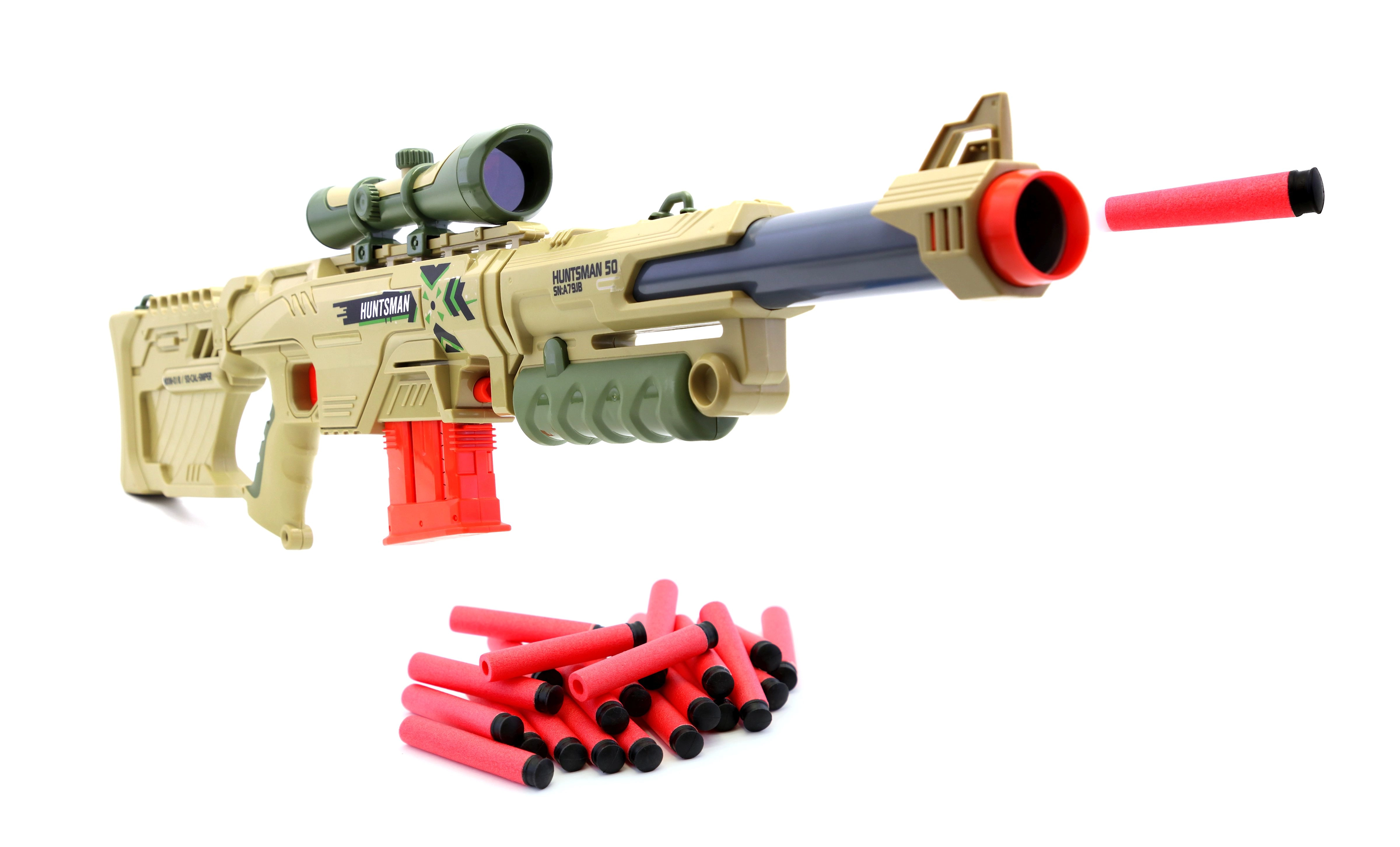 Puška Sniper Blaster 50 Huntsman 92 cm