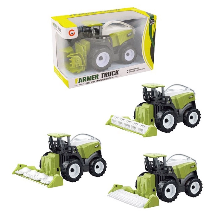 Kombajn a traktor s nástroji – hračka pro děti