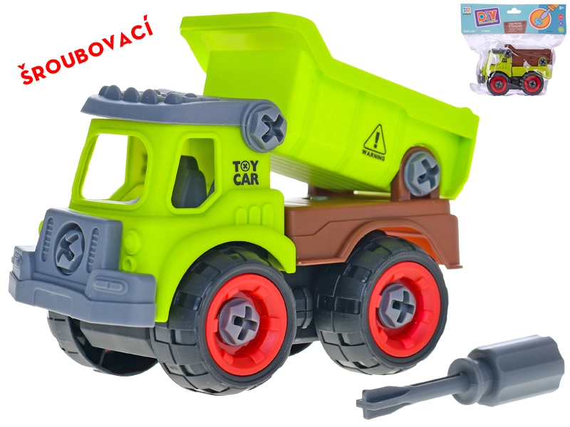 Šroubovací auto sklápěčka 14 cm