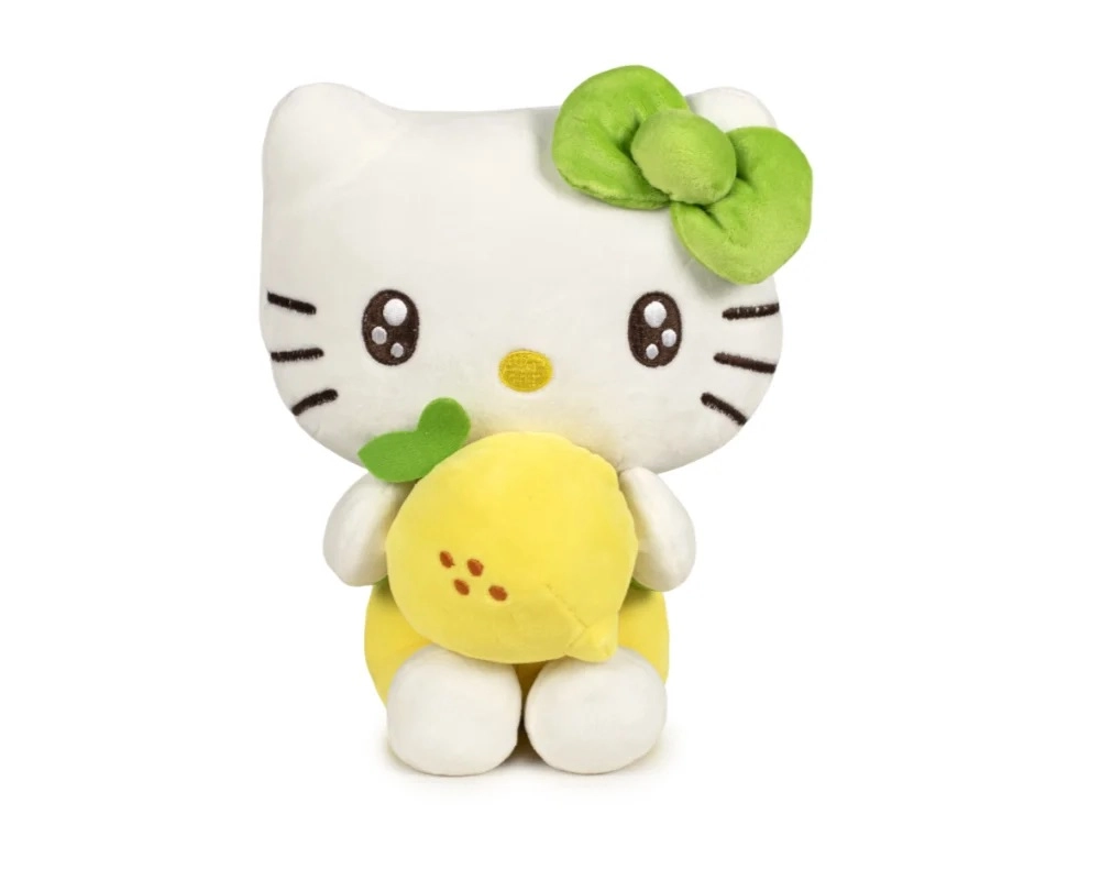 Hello Kitty Macedonia plyšák 20 cm – citron