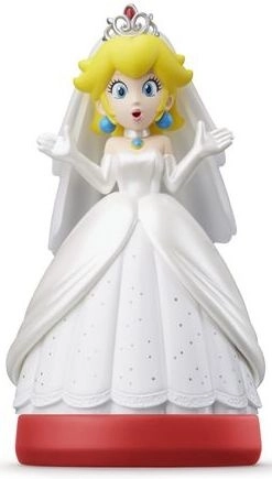 amiibo figurka Super Mario – Wedding Peach