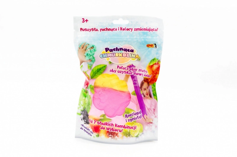 Levně Pachnoucí modelína Chmurkolina, sada 2×30 g – růžová a žlutá (mango), série 4