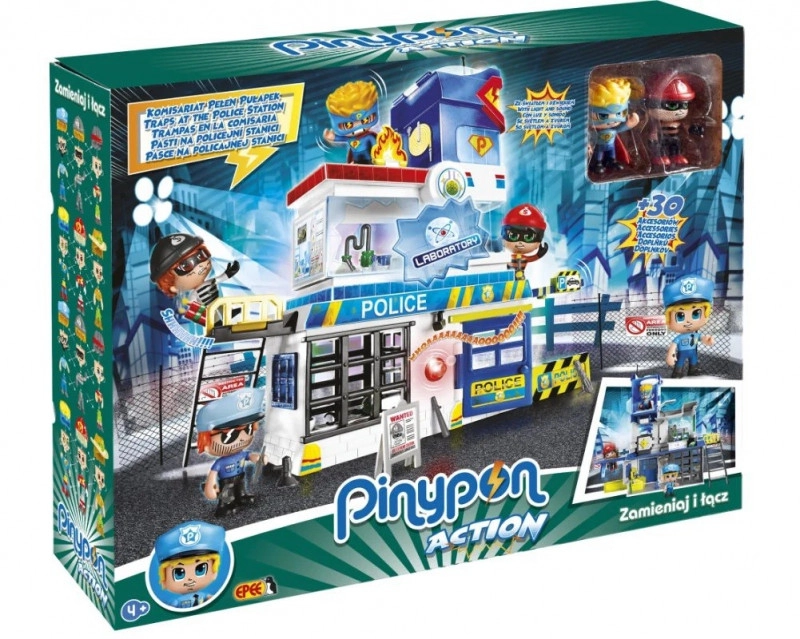 Levně FAMOSA PINYPON ACTION POLICEJNÍ STANICE