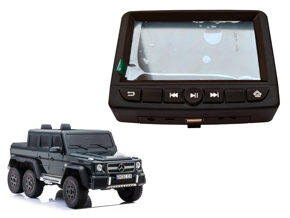 Levně LCD panel pro auto na baterie Mercedes G63