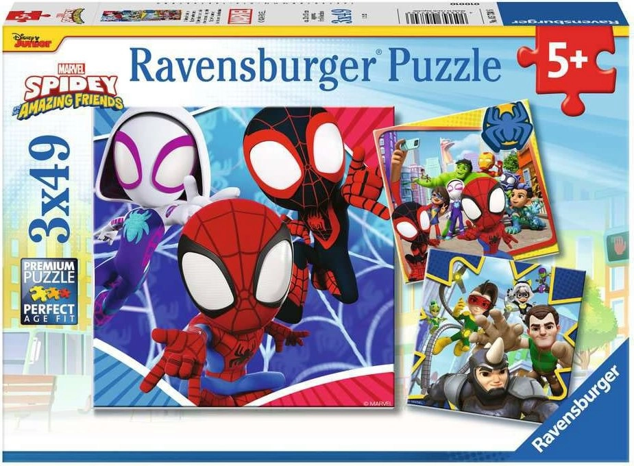 Ravensburger Spidey 3x49 dílků