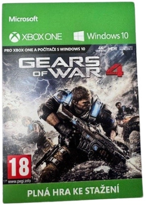 Gears of War 4 – digitální kód pro Xbox One