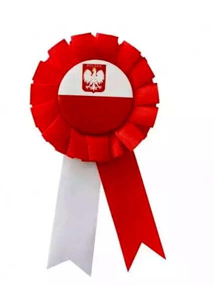 Národní kotilion bílo‑červený