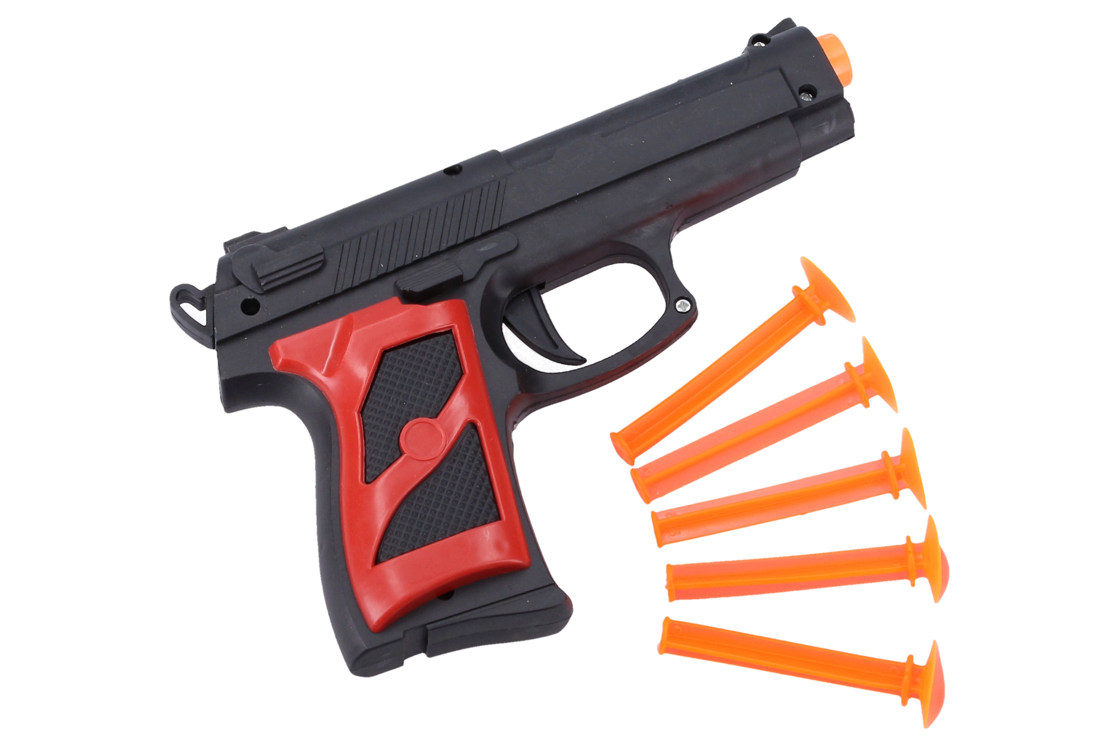 Levně Wiky pistole + přísavky 5ks plast 16cm v sáčku