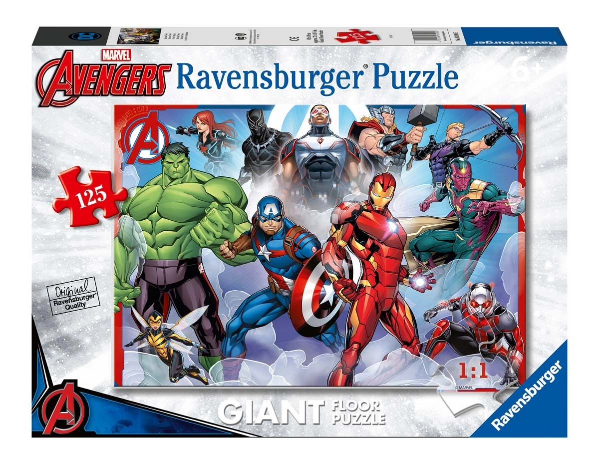RAVENSBURGER GIGANT AVENGERS 125 dílků