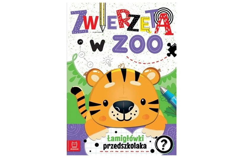 Zvířata v zoo – předškolácké luštění a úkoly