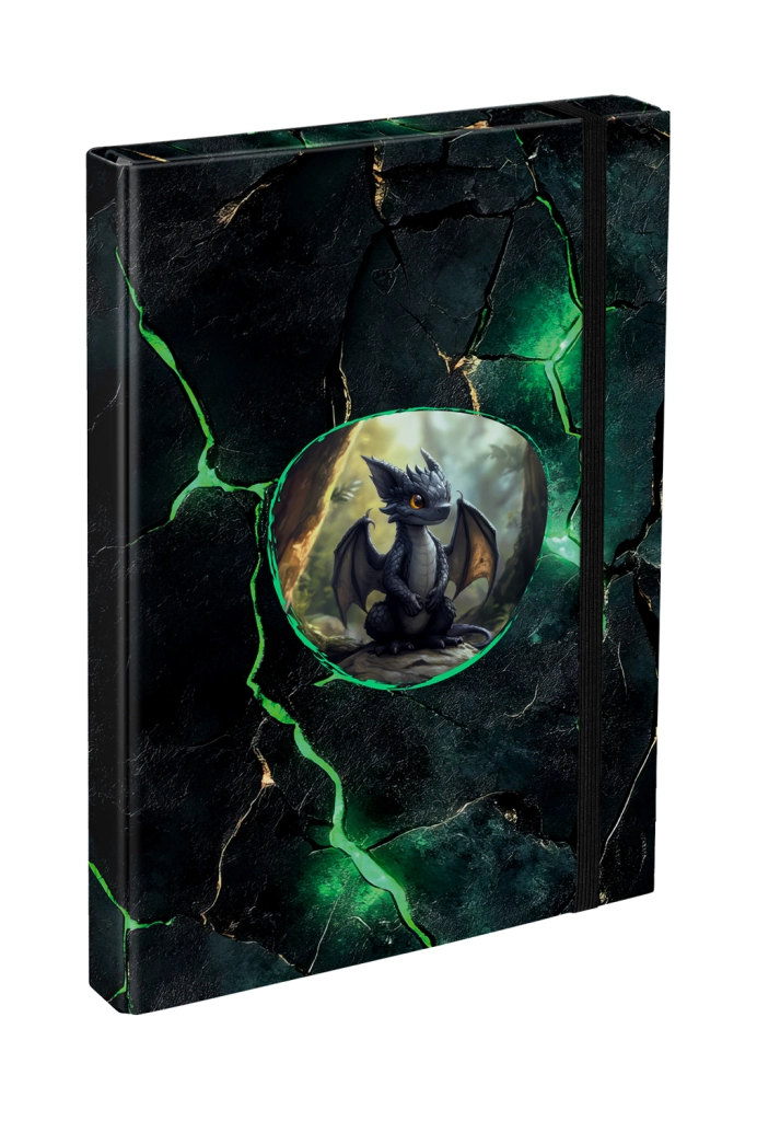 Levně Baagl desky na školní sešity A4 Draci