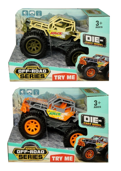 Terénní auto kovové – hračka pro děti