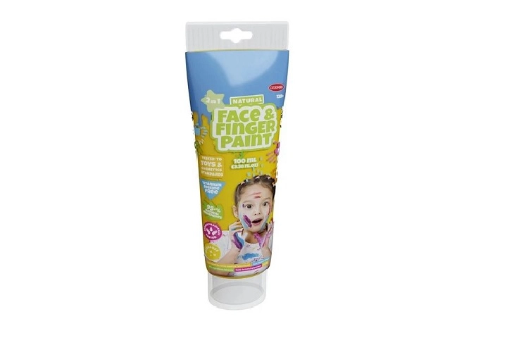 Boti Natural žlutá přírodní barva na prsty a obličej 100 ml