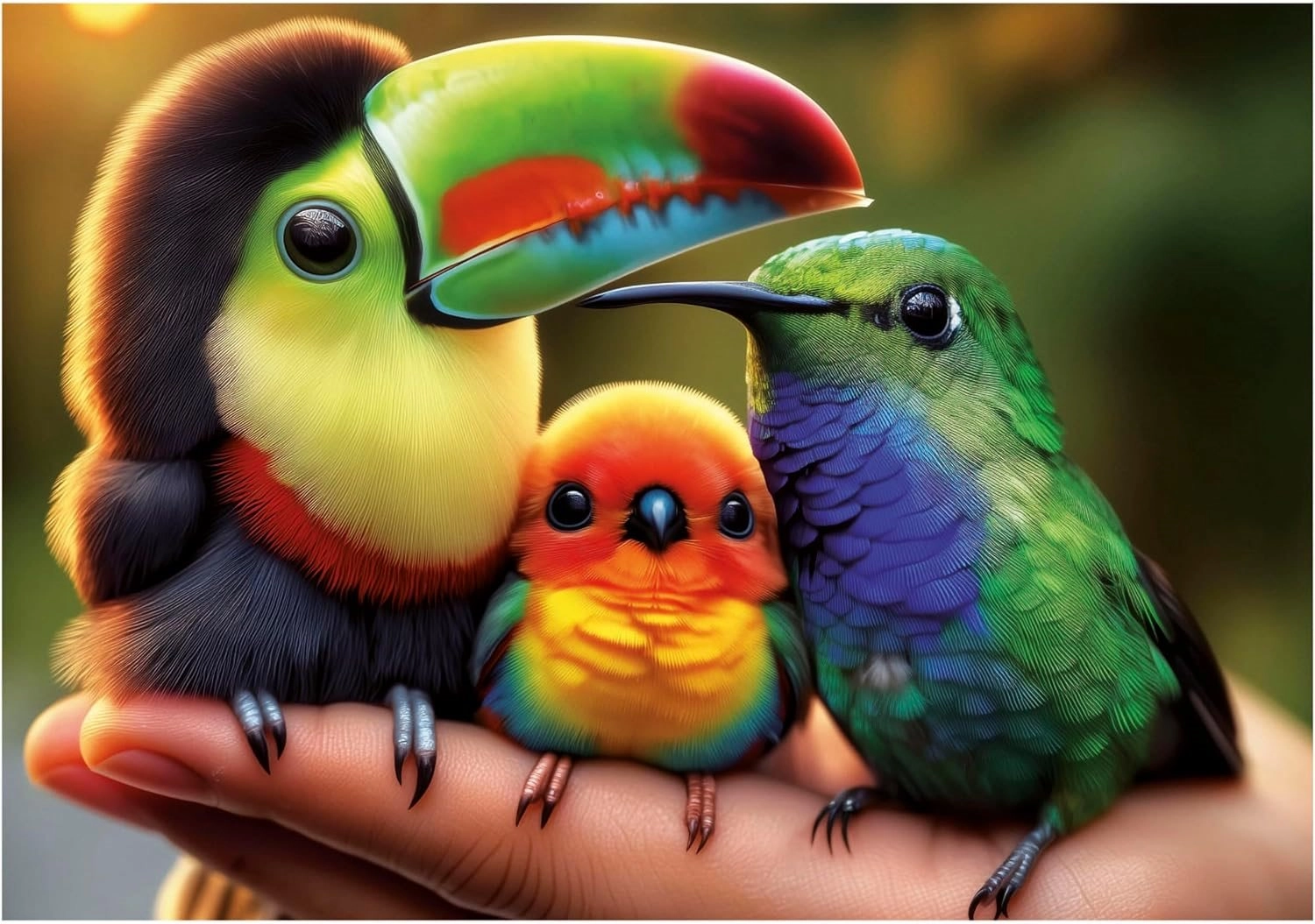 Educa puzzle Ptáčátka 200 dílků