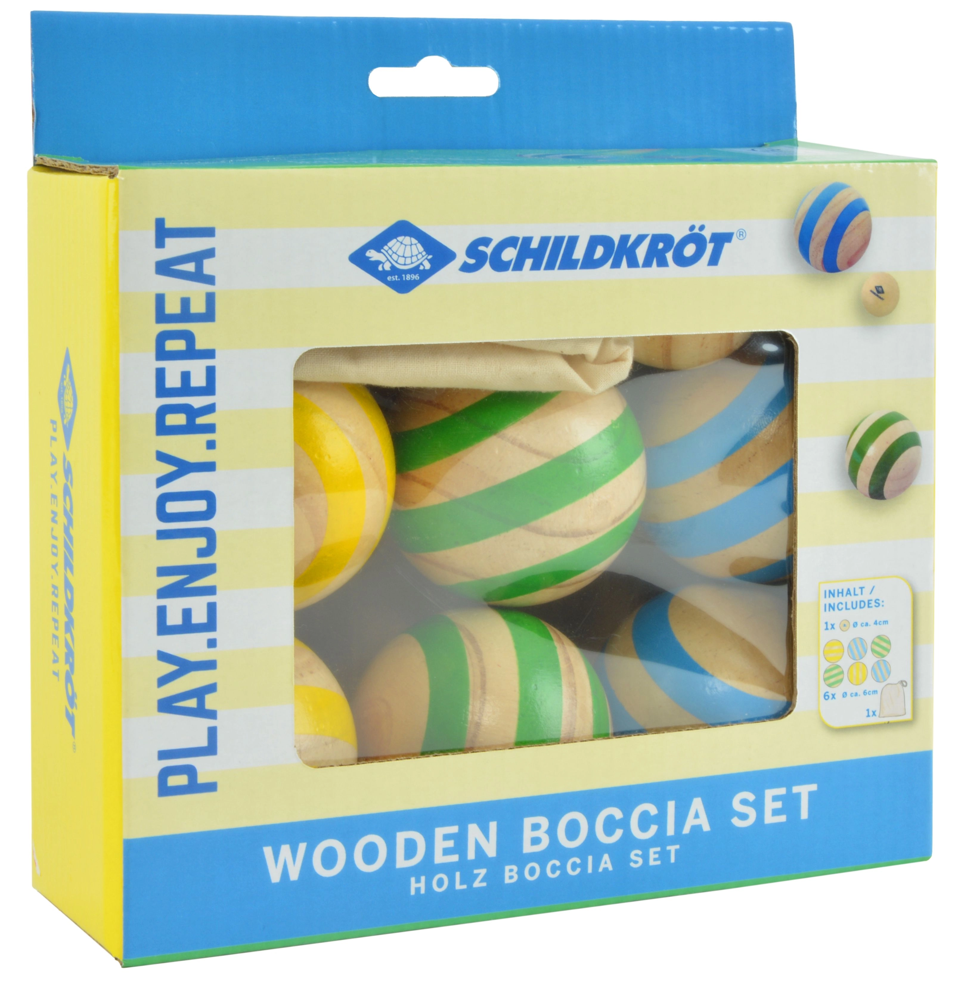 Schildkröt – Boccia - dřevěná sada