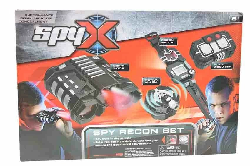 SpyX Velký špiónský set s dalekohledem