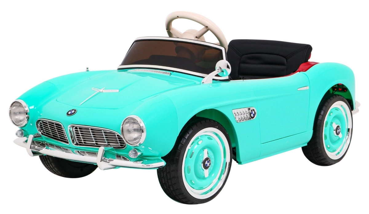 Levně Elektrické odrážedlo BMW 507 Retro pro děti – zelené