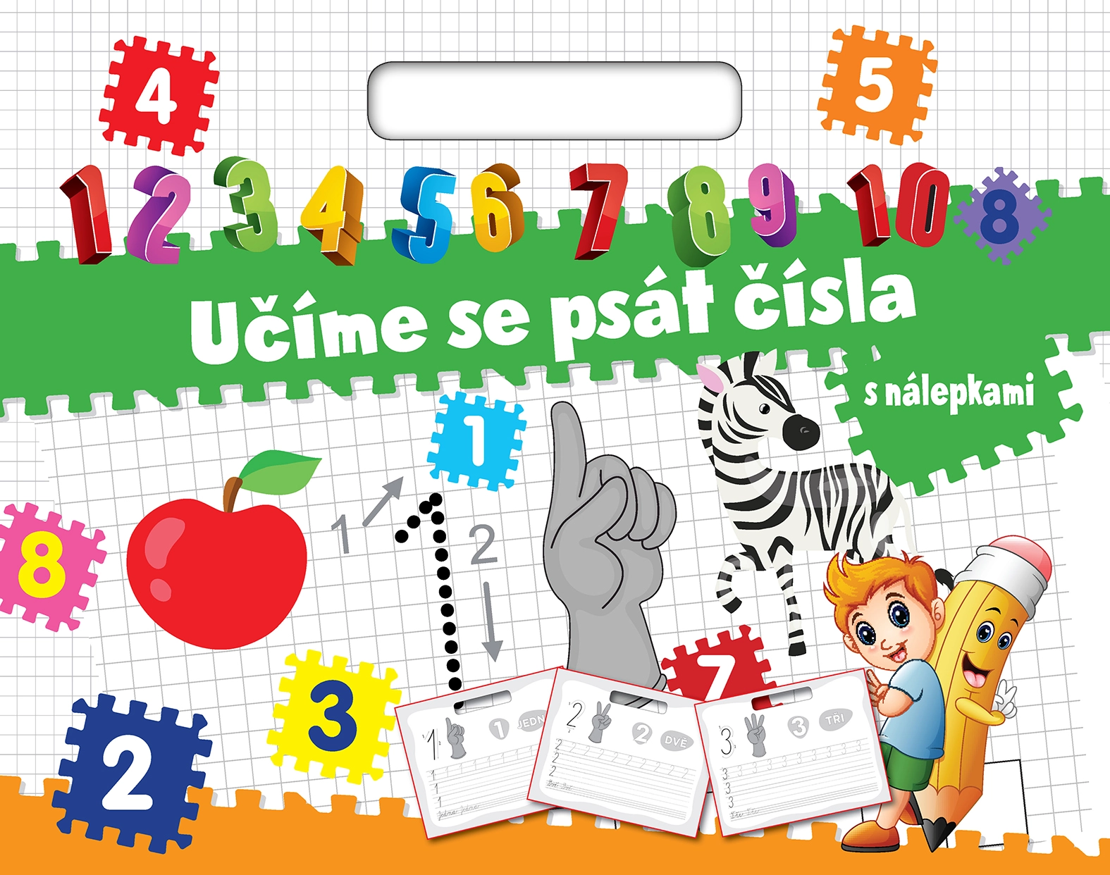Levně Učíme se psát čísla