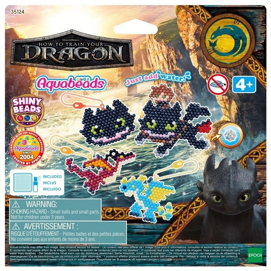 Aquabeads – korálková sada JAK VYCVIČIT DRAKA