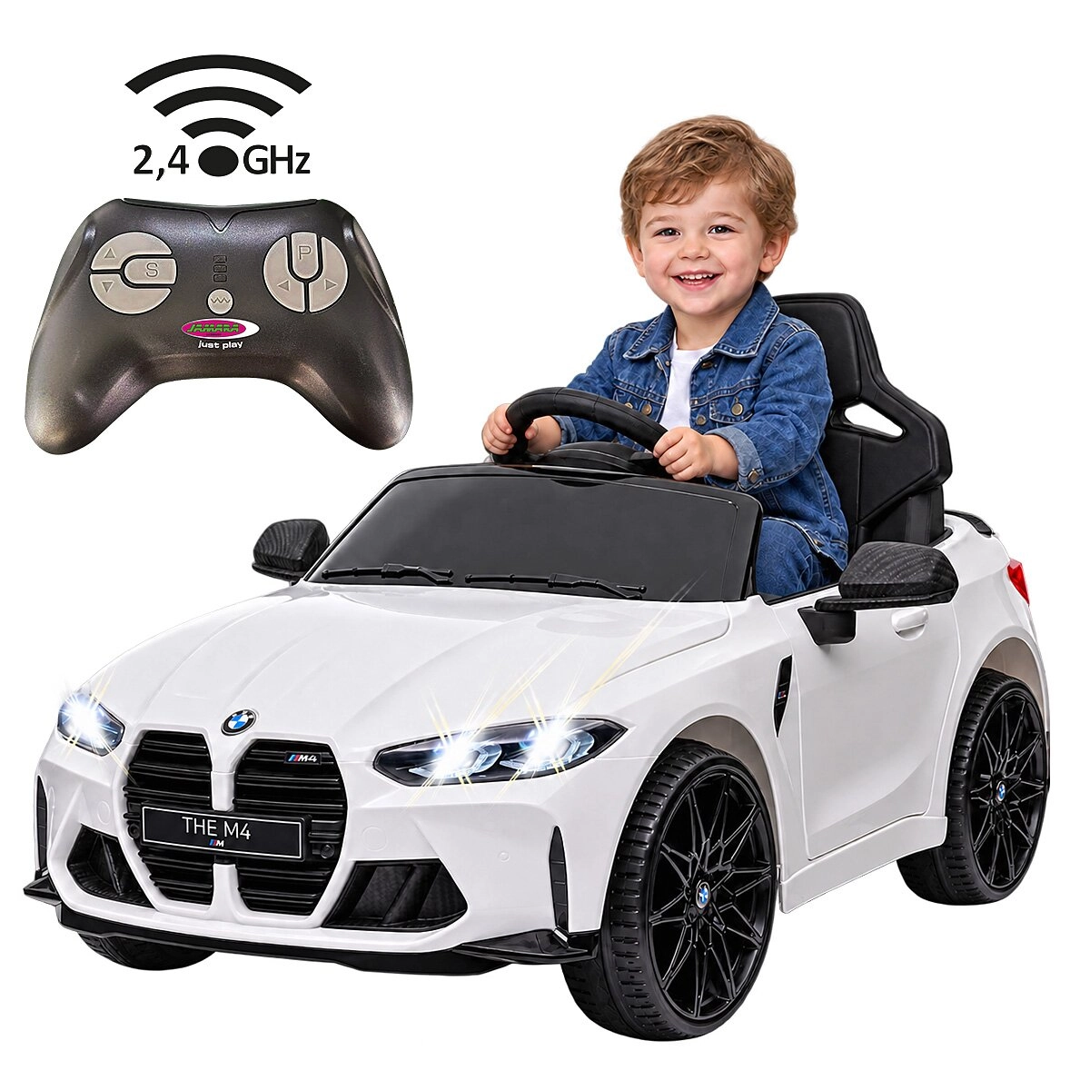 Dětské elektrické autíčko JAMARA BMW M4 bílé