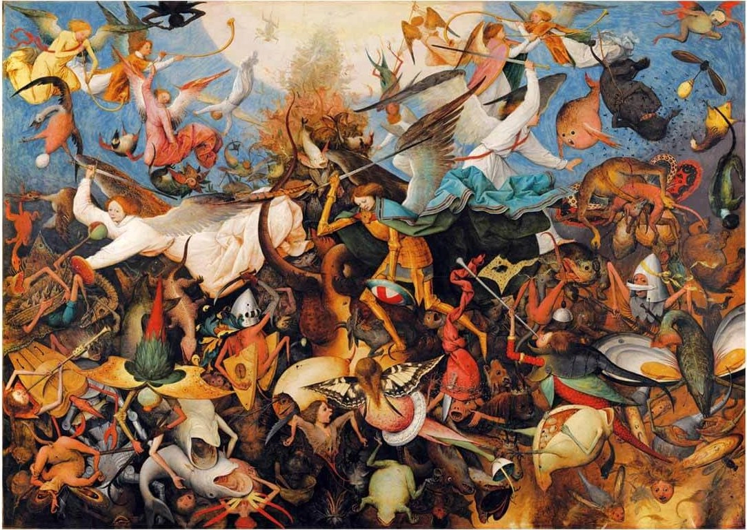 ANATOLIAN Puzzle Pád andělů 3000 dílků