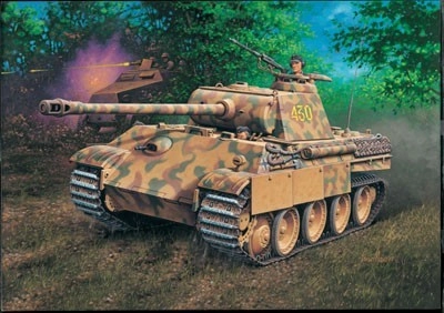 Revell slepovací model Panther Ausf.G 1:72