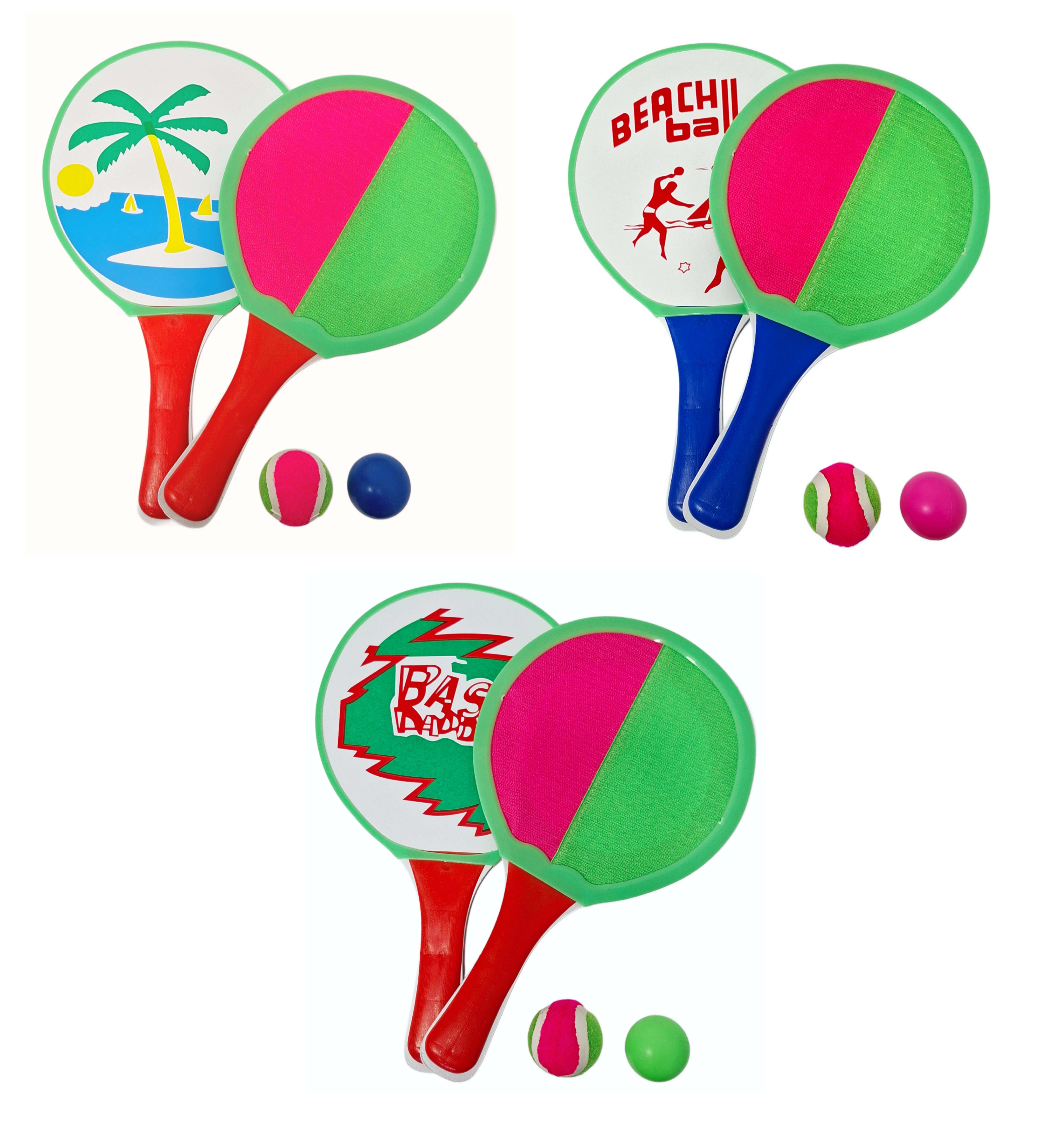 Paletky 2v1 Catch Ball s míčky