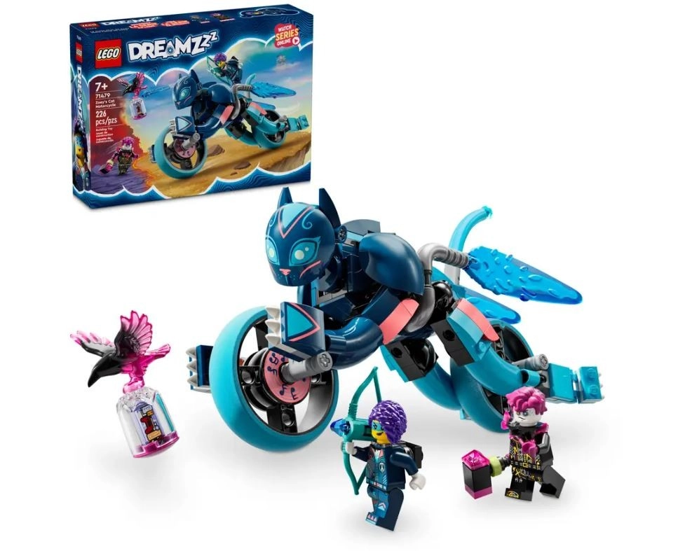 Levně LEGO® DREAMZzz™ 71479 Zoey a její kočičí motorka