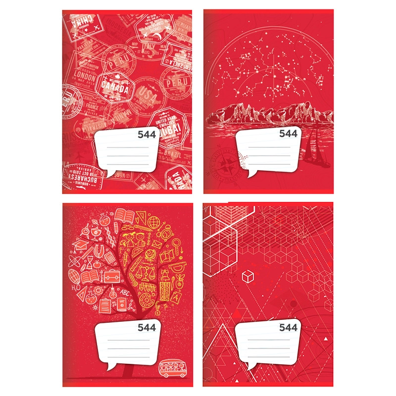 Sešit A5, 40 listů, linkovaný