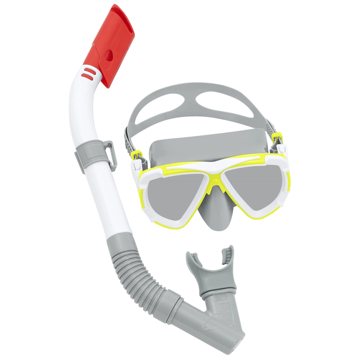 Sada na šnorchlování Bestway bílá pro mládež