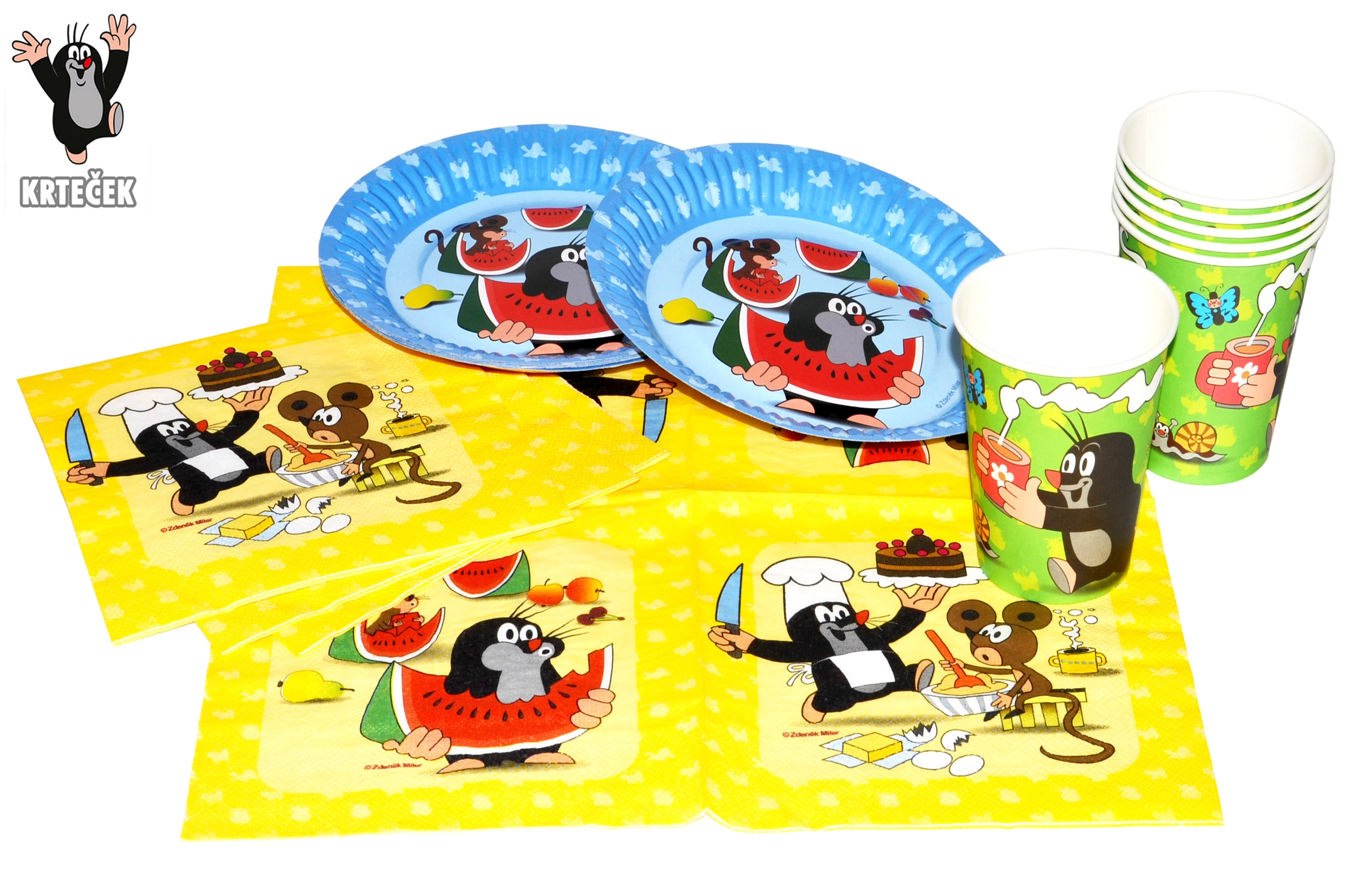 WIKY Párty set Krtek a kamarádi