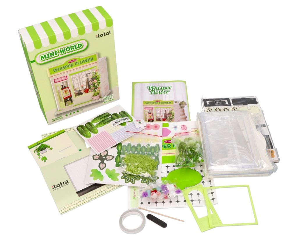 i-Total mini květinářství – DIY diorama k sestavení