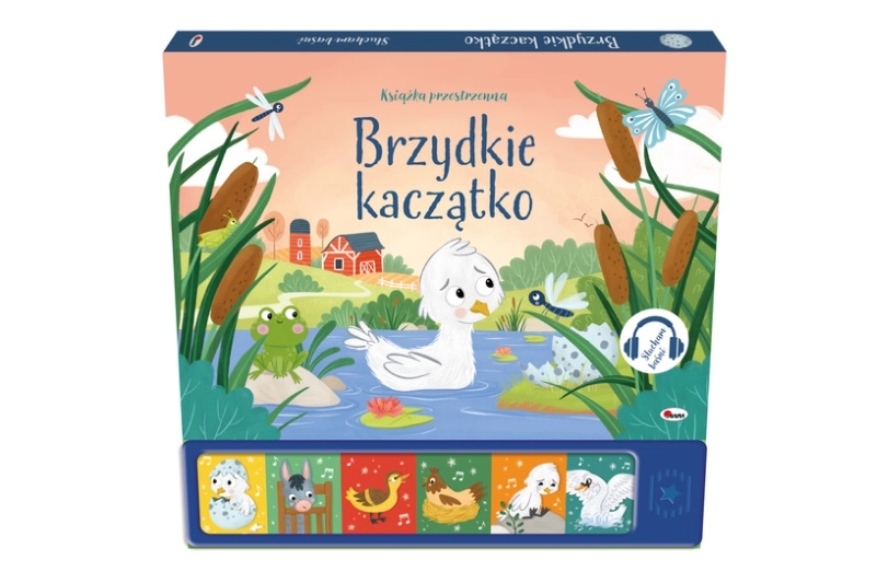 Słucham baśni brzydké káčátko – zvuková rozkládací kniha