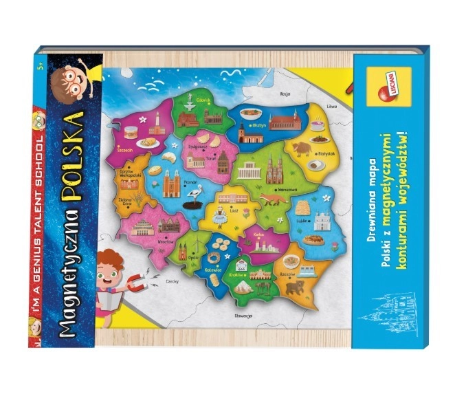 magnetická mapa polska I'M A GENIUS