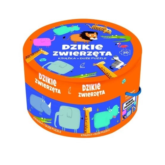 Puzzle 30 prvků Divoká zvířata