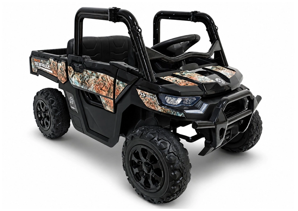 Dětské elektrické off-road UTV 4x4 24 V černé