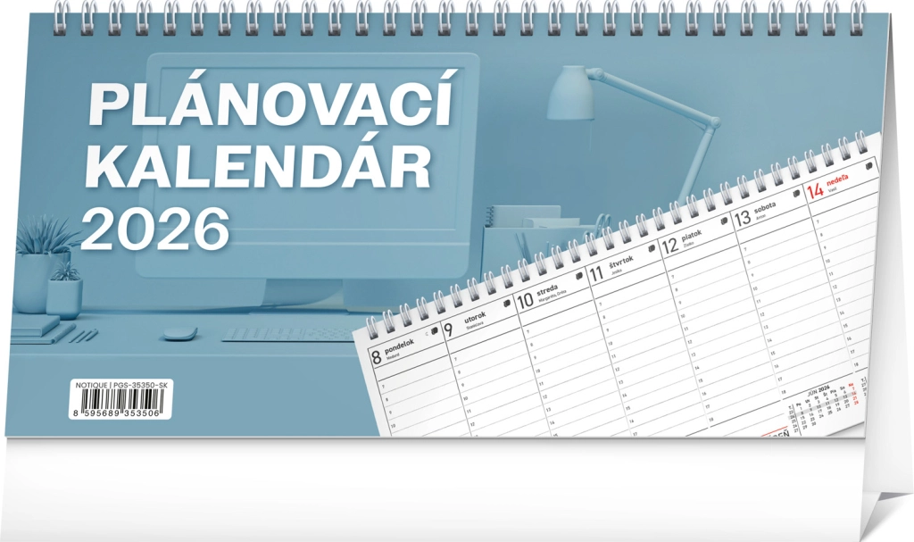 Stolní kalendář Plánovací 2026