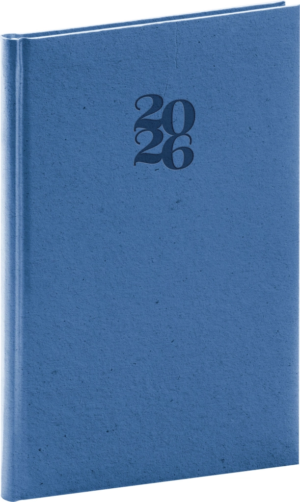 Týdenní diář Essenza 2026 švestkový 15 x 21 cm