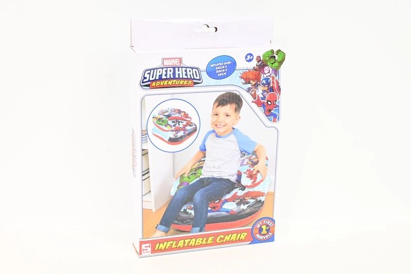 Dětské nafukovací křesílko Marvel Super Hero Adventures 55 × 55 × 35 cm