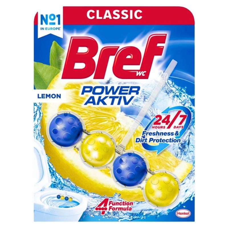 Bref Power Aktiv WC závěs Lemon 50 g