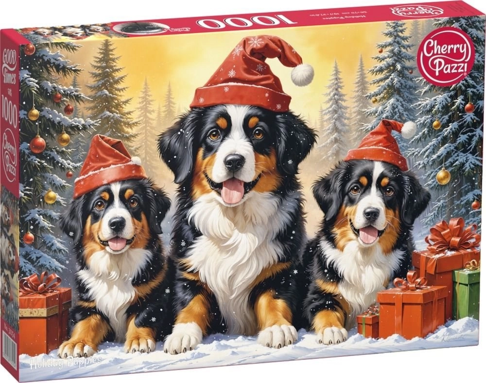 Cherry Pazzi puzzle štěňata na dovolené 1000 dílků