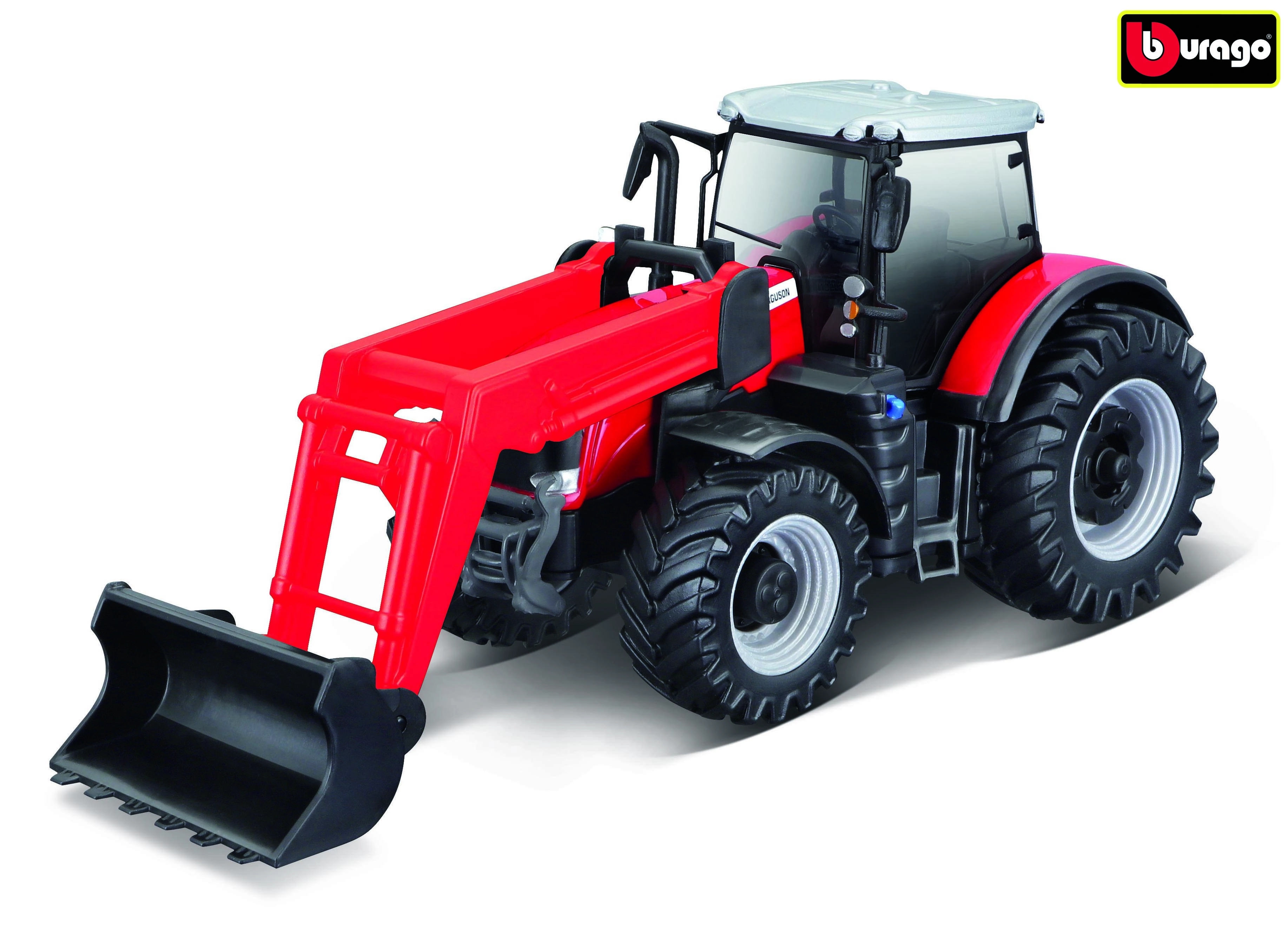 Levně Bburago Farm Traktor Massey Ferguson 87405 1:50